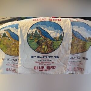 Blue Bird Flour Sacks